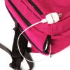 PROSHIELD SMART - PINK Bulletproof backpack with charging bank